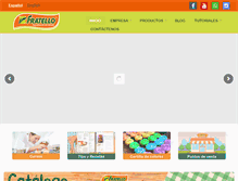 Tablet Screenshot of fratello.com.pe